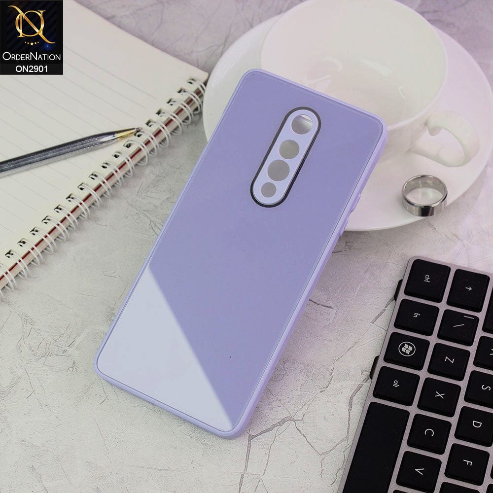 OnePlus 8 4G Cover - Purple - New Glossy Shine Soft Borders Camera Protection Back Case