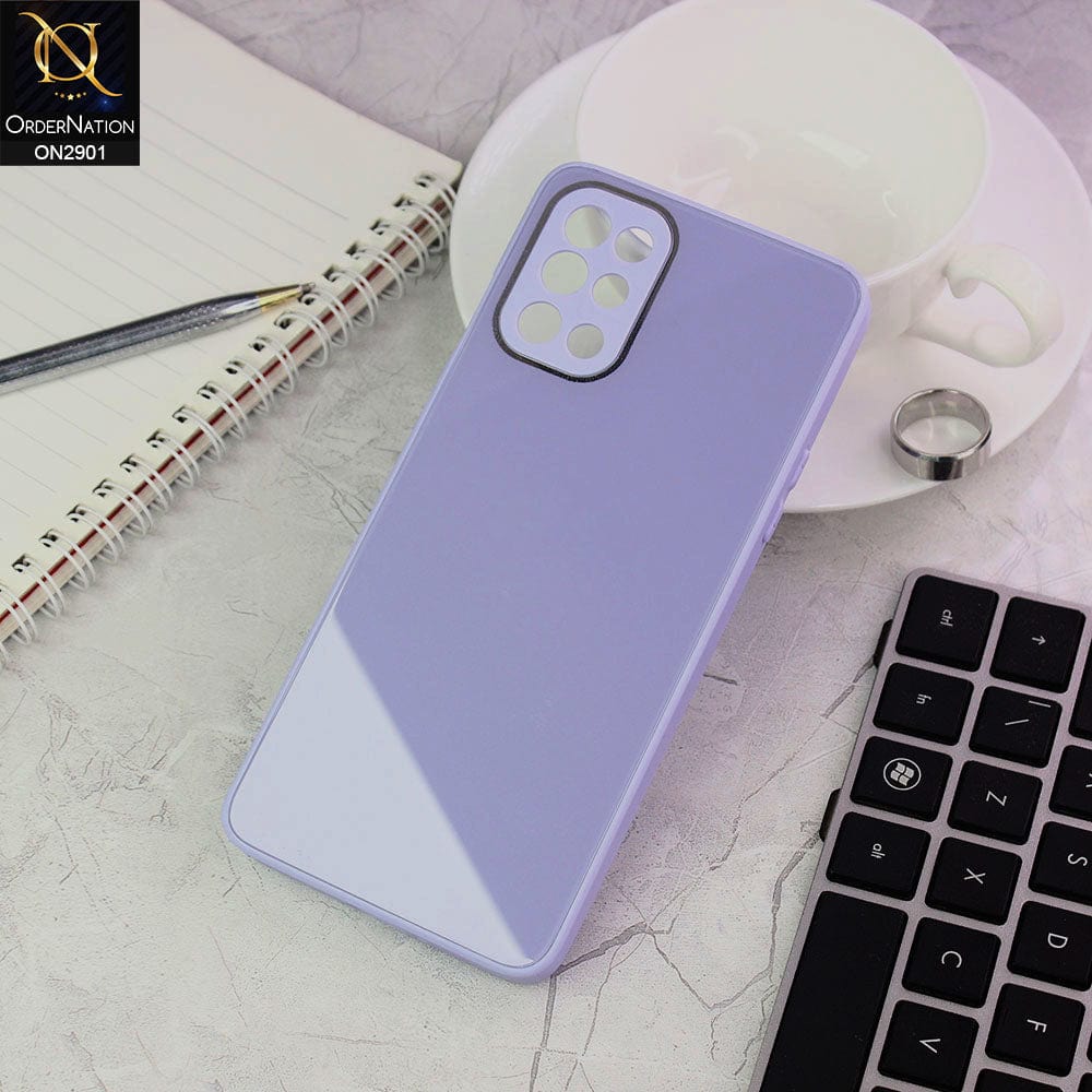 OnePlus 8T Cover - Purple - New Glossy Shine Soft Borders Camera Protection Back Case