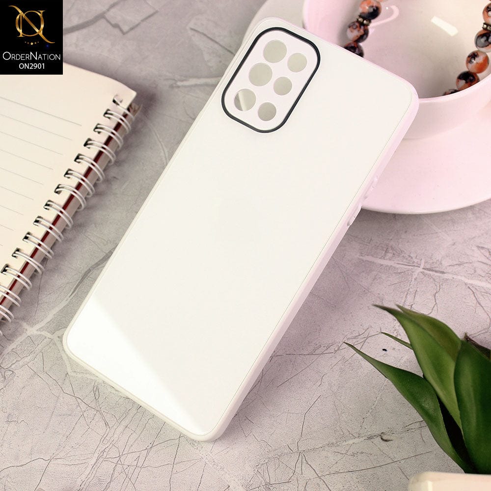OnePlus 8T Cover - White - New Glossy Shine Soft Borders Camera Protection Back Case