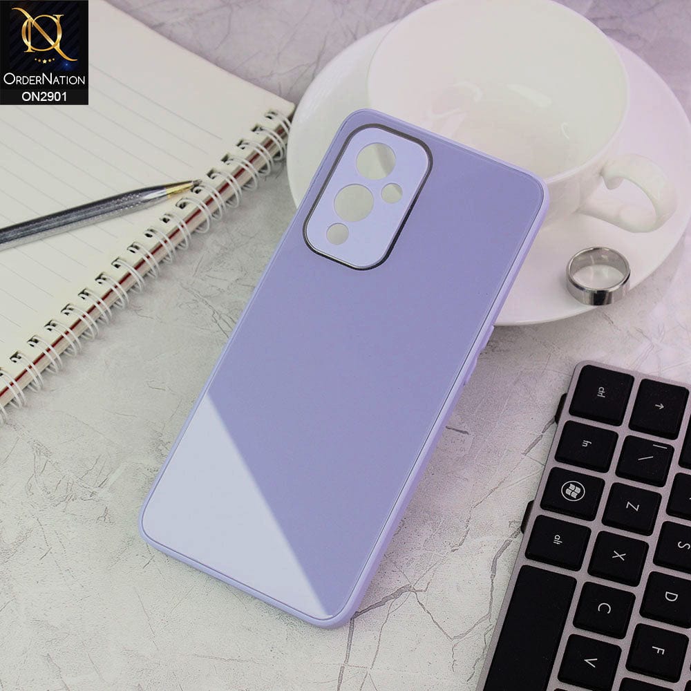 OnePlus 9 Cover - Purple - New Glossy Shine Soft Borders Camera Protection Back Case