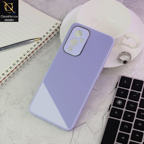 OnePlus 9 Cover - Purple - New Glossy Shine Soft Borders Camera Protection Back Case
