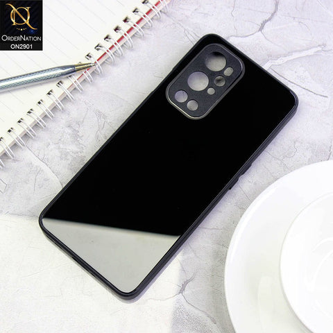 OnePlus 9 Pro Cover - Black - New Glossy Shine Soft Borders Camera Protection Back Case