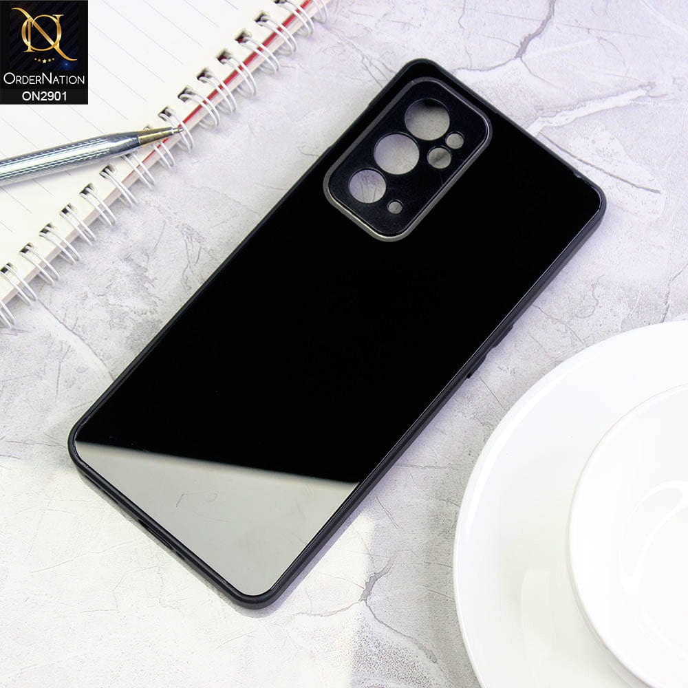 OnePlus 9RT 5G Cover - Black - New Glossy Shine Soft Borders Camera Protection Back Case