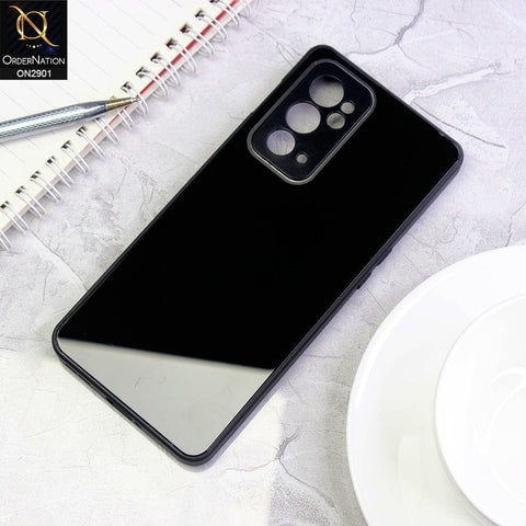 OnePlus 9RT 5G Cover - Black - New Glossy Shine Soft Borders Camera Protection Back Case