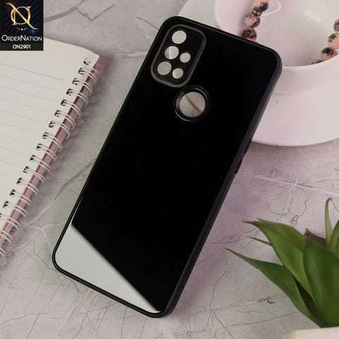 OnePlus Nord N10 Cover - Black - New Glossy Shine Soft Borders Camera Protection Back Case