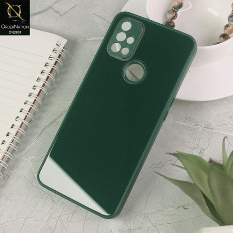 OnePlus Nord N10 Cover - Dark Green - New Glossy Shine Soft Borders Camera Protection Back Case
