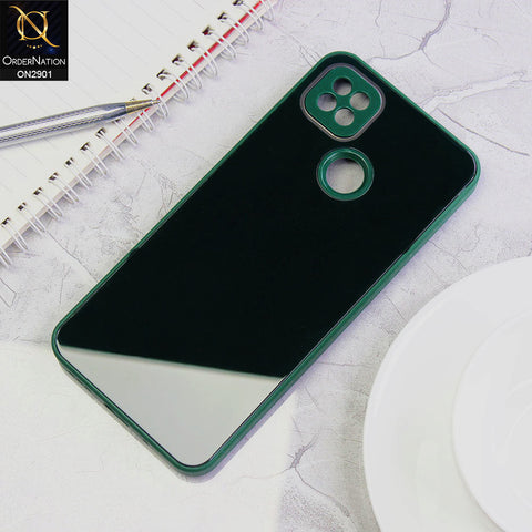 Xiaomi Redmi 10A Cover - Dark Green - New Glossy Shine Soft Borders Camera Protection Back Case