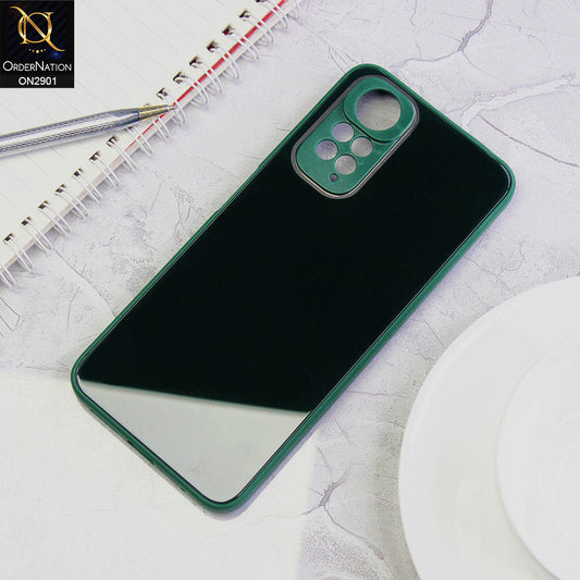 Xiaomi Redmi Note 11 Cover - Dark Green - New Glossy Shine Soft Borders Camera Protection Back Case