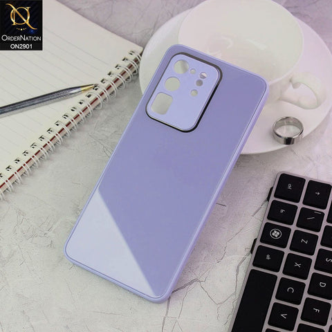 Samsung Galaxy S20 Ultra Cover - Purple - New Glossy Shine Soft Borders Camera Protection Back Case