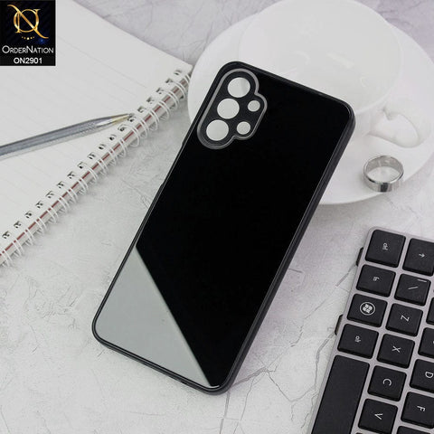 Samsung Galaxy A13 Cover - Black - New Glossy Shine Soft Borders Camera Protection Back Case