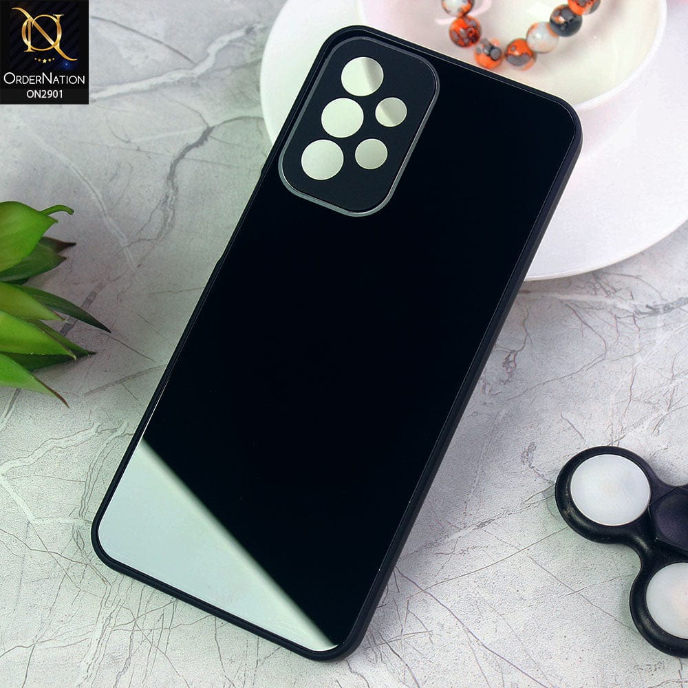 Samsung Galaxy A23 Cover - Black - New Glossy Shine Soft Borders Camera Protection Back Case