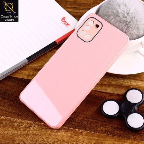 Samsung Galaxy A31 Cover - Peach - New Glossy Shine Soft Borders Camera Protection Back Case