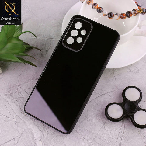 Samsung Galaxy A52s 5G Cover - Black - New Glossy Shine Soft Borders Camera Protection Back Case