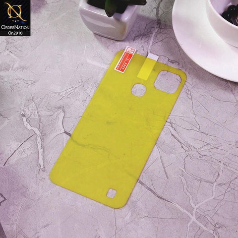 Infinix Smart HD 2021 - Transparent Skin Film Unbreakable Back Protector Sheet