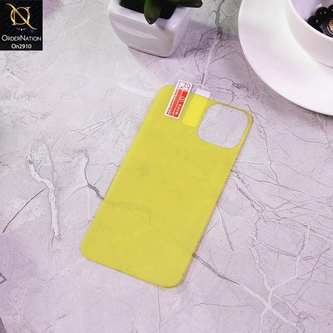 iPhone 11 Pro - Transparent Skin Film Unbreakable Back Protector Sheet