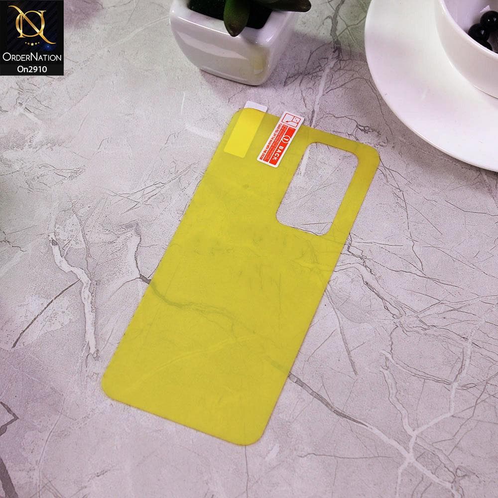 Huawei P40 Pro - Transparent Skin Film Unbreakable Back Protector Sheet