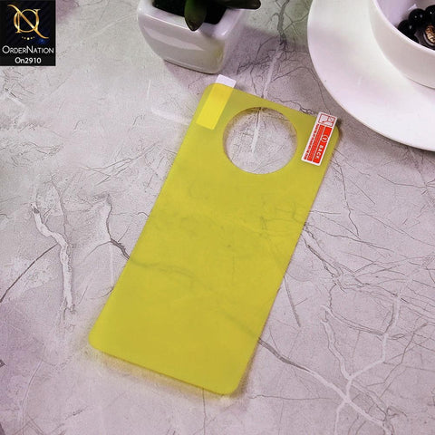 Xiaomi Poco X3 Pro Back Protector - Transparent Skin Film Unbreakable Back Protector Sheet