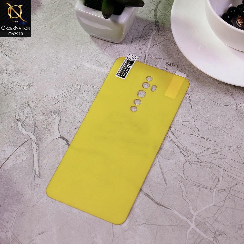 Oppo Reno 2F - Transparent Skin Film Unbreakable Back Protector Sheet