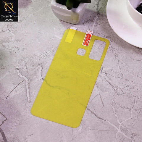 Oppo Reno 3 Pro - Transparent Skin Film Unbreakable Back Protector Sheet