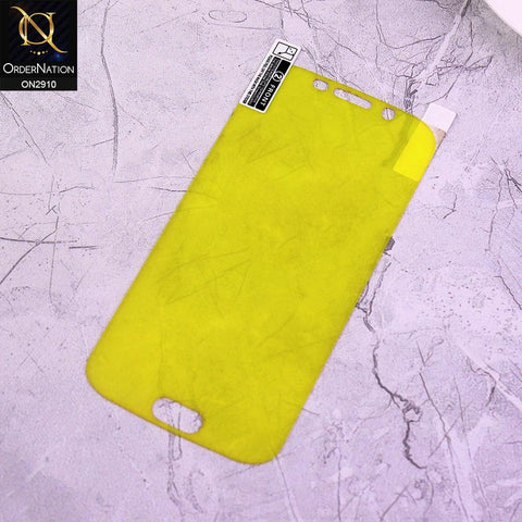 Samsung Galaxy S6 Edge Cover - Transparent Skin Film Unbreakable Back Protector Sheet