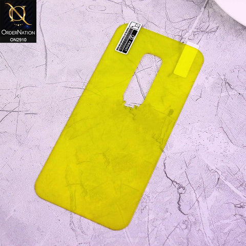 Vivo V17 Pro Cover - Transparent Skin Film Unbreakable Back Protector Sheet