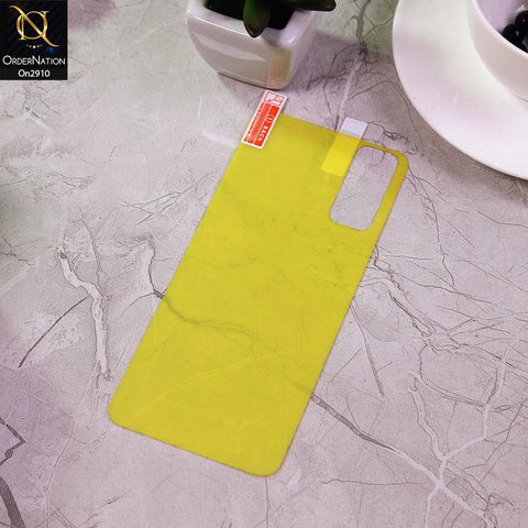 Vivo Y30 - Transparent Skin Film Unbreakable Back Protector Sheet