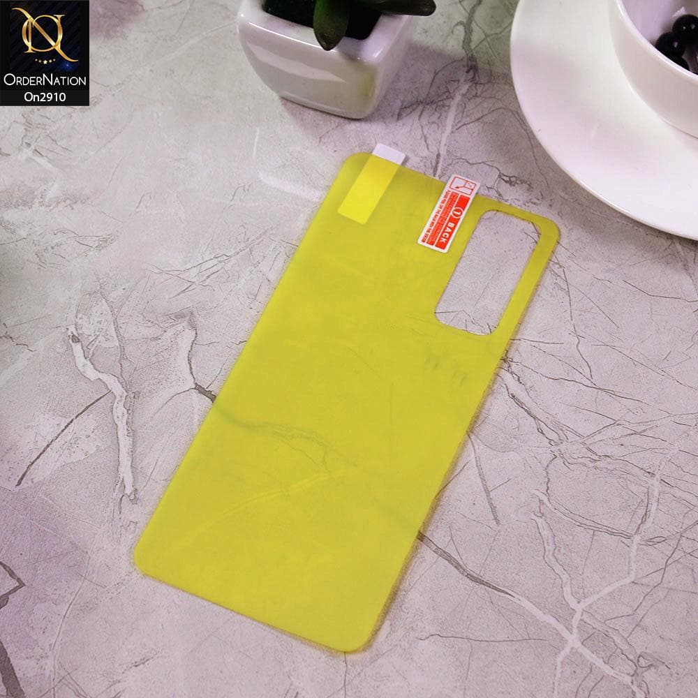 Huawei P smart 2021 - Transparent Skin Film Unbreakable Back Protector Sheet