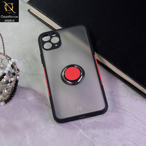 iPhone 11 Pro Cover - Black - New Special Equipment Stylish Protective Case With Ring Holder