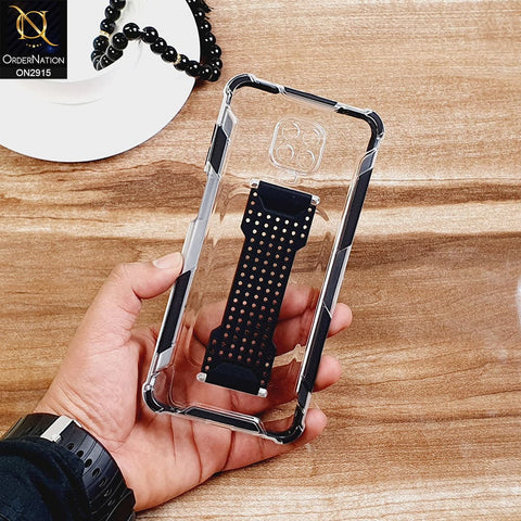 New Fascinating Transparent Soft Case With Finger Grip Holder For Android Models