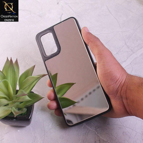 Samsung Galaxy S20 Plus Cover - Silver - Makeup Mirror Shine Soft Case