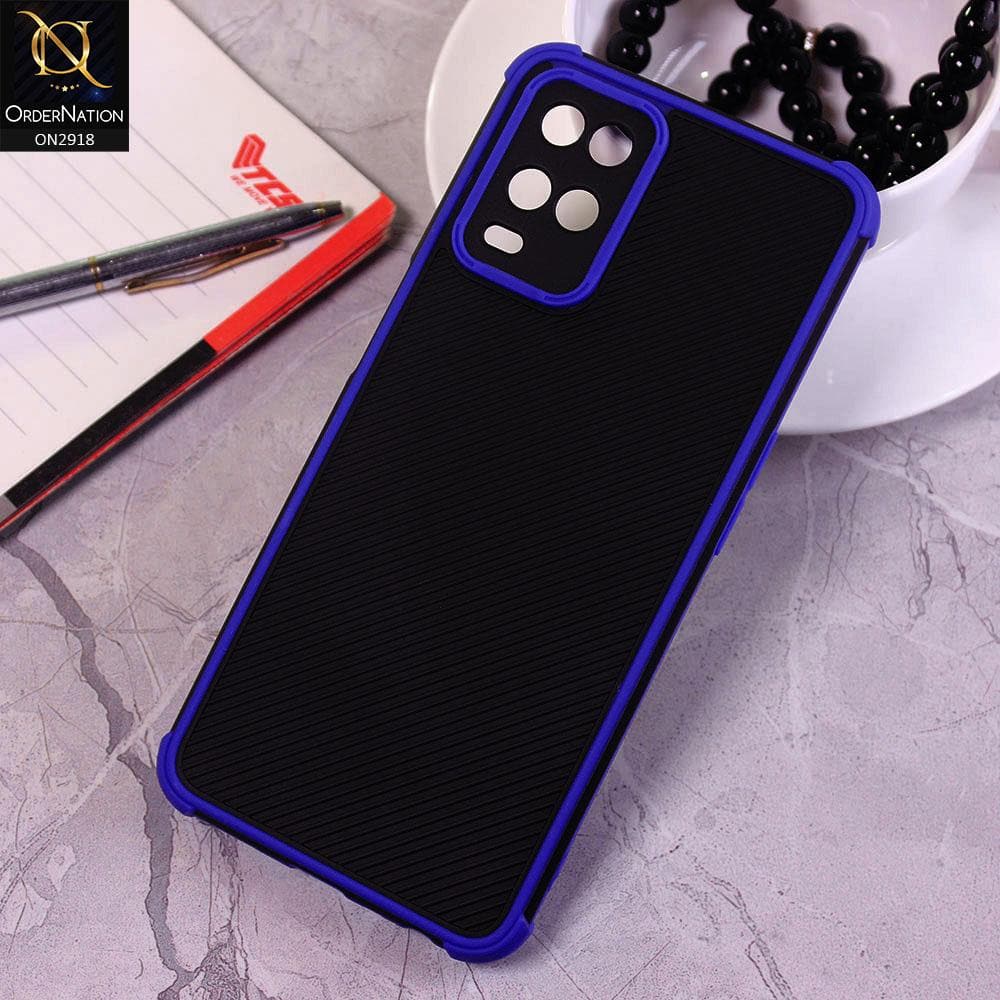 Oppo A54 4G Cover - Blue - 3D Soft Linning Camera Protection Case