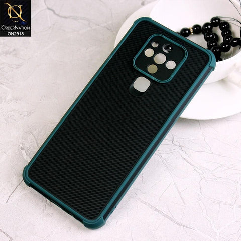 Tecno Camon 16 Pro Cover - Green - 3D Soft Linning Camera Protection Case