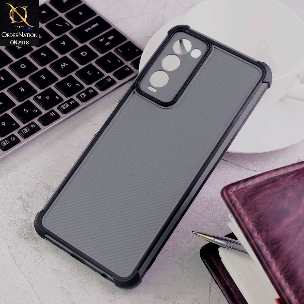 Tecno Camon 18P Cover - Black - 3D Soft Linning Camera Protection Case