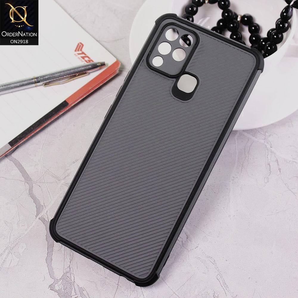 Infinix Hot 10s Cover - Black - 3D Soft Linning Camera Protection Case