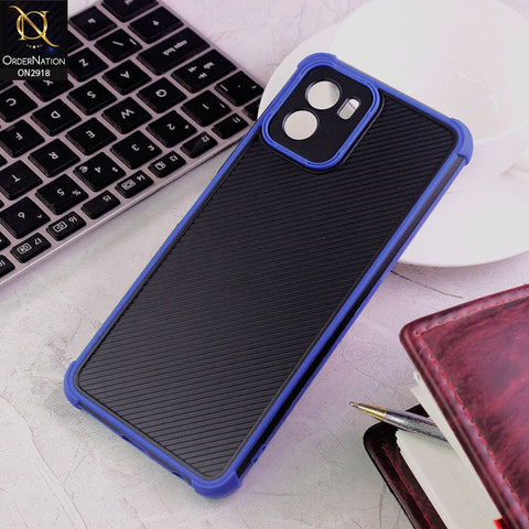 Vivo Y01 Cover - Blue - 3D Soft Linning Camera Protection Case