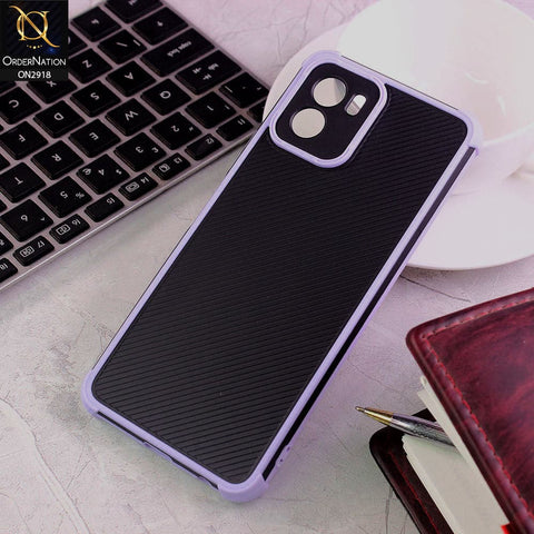 Vivo Y15a Cover - Purple - 3D Soft Linning Camera Protection Case