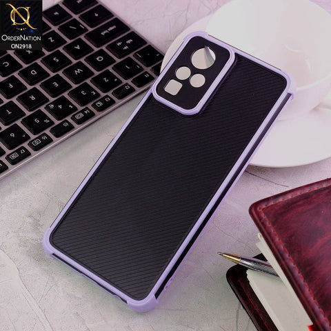 Infinix Zero X Cover - Purple - 3D Soft Linning Camera Protection Case