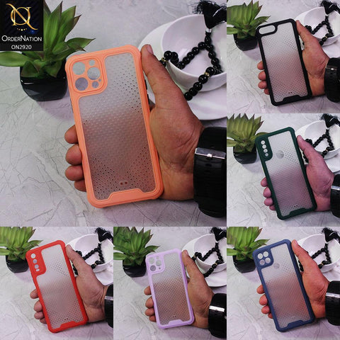 Vivo Y12 Cover - Green - New Breathing Series Soft Borders Protective Case