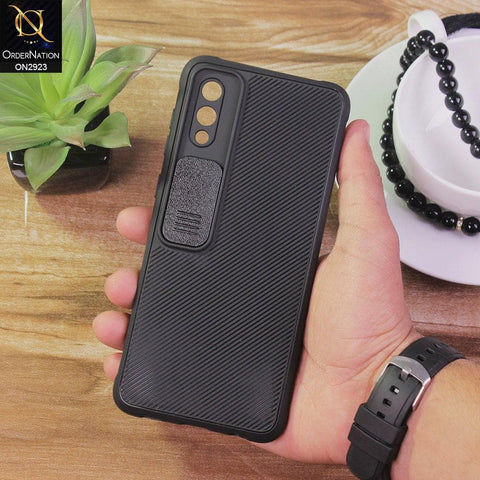 Samsung Galaxy A02 Cover - Black - New Soft Silicone Camera Shutter Case