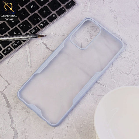 Samsung Galaxy A23 Cover - Light Purple - Semi Transparent Ultra Thin Paper Shell Soft Borders Case