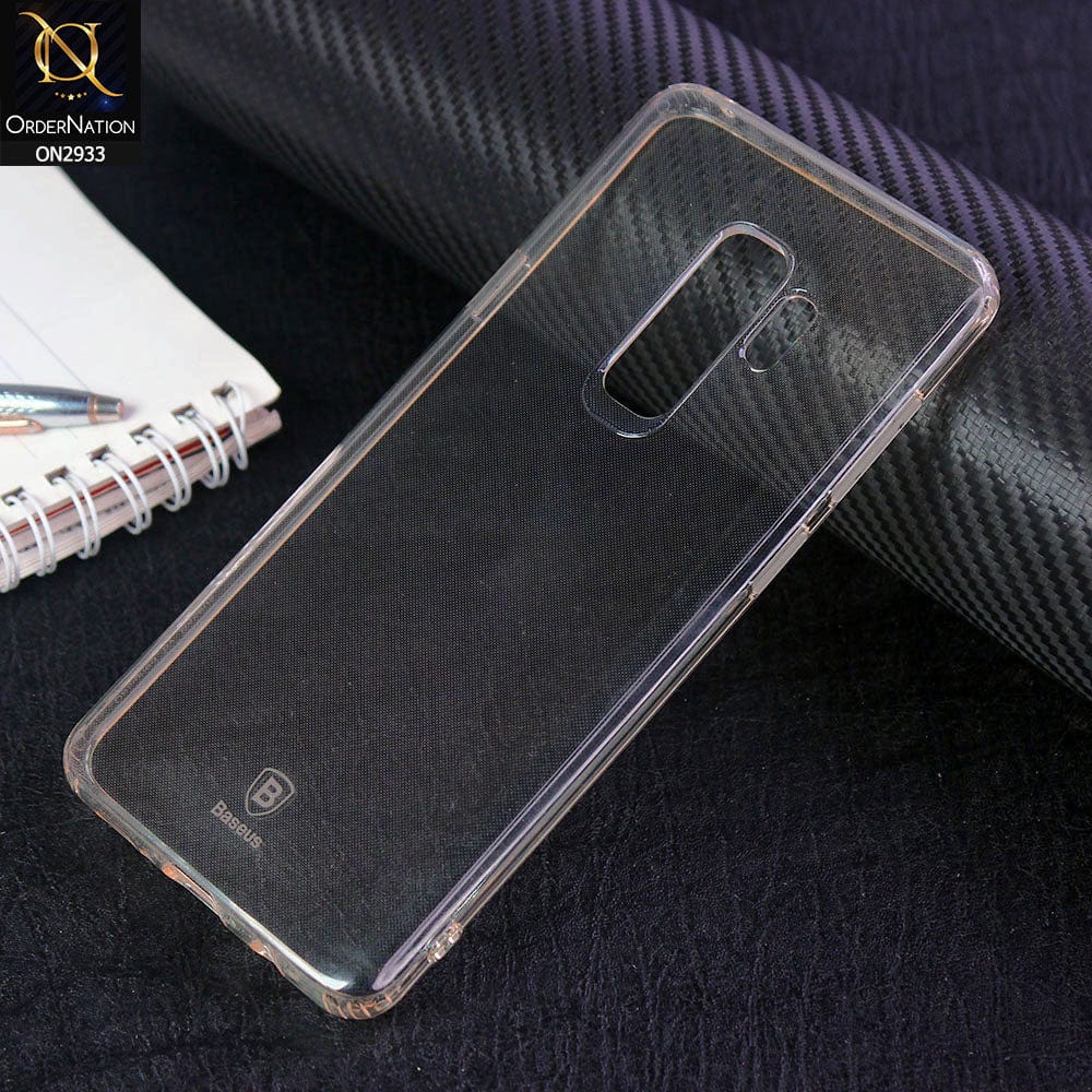 Samsung Galaxy S9 Plus Cover - Transparent - Baseus Premium Transparent Tpu Soft Case