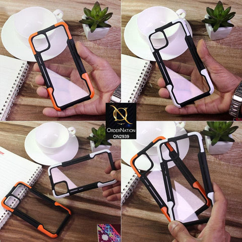 iPhone 11 Cover - Orange - Premium Hybrid Bumper Protective Case