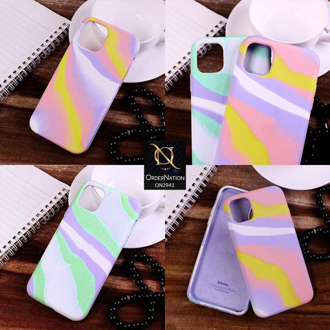 iPhone 11 Cover - Aqua - Colour Splash Series Soft Silicone Cases