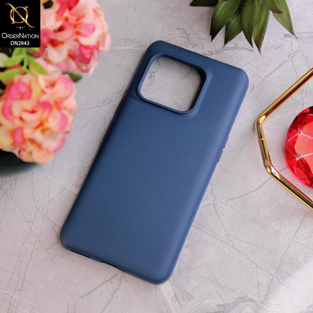 OnePlus 10T Cover  - Blue - Soft Silicon Premium Quality Back Case