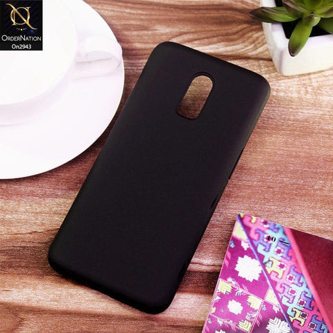OnePlus 6T Cover - Black - Soft Silicon Premium Quality Back Case