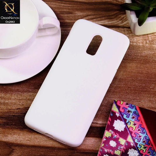OnePlus 6T Cover - White - Soft Silicon Premium Quality Back Case