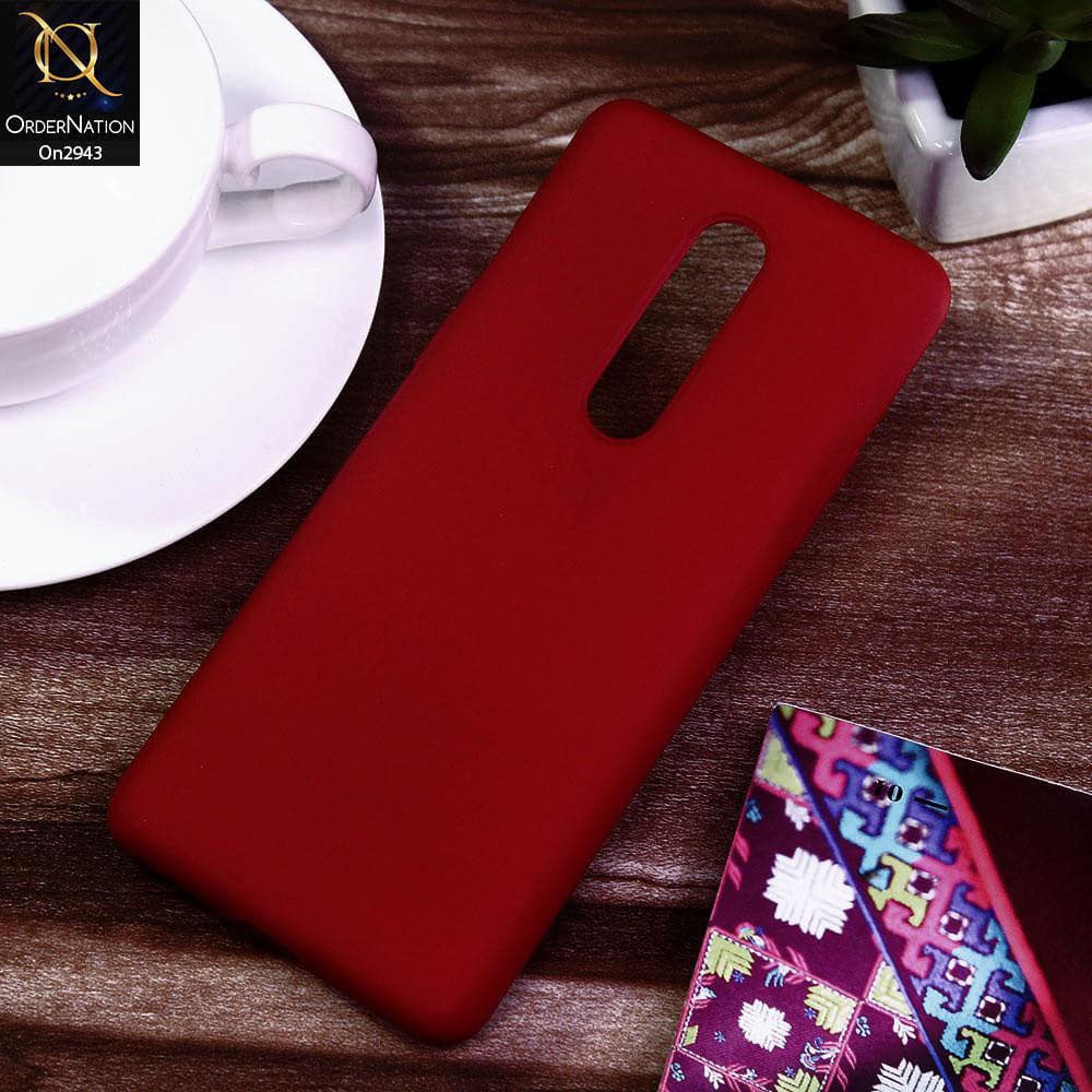 OnePlus 7 Pro Cover - Red - Soft Silicon Premium Quality Back Case