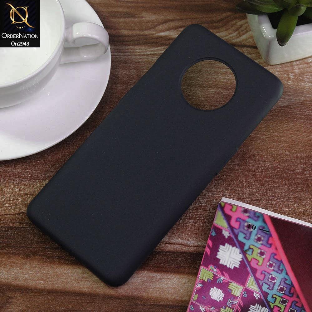 OnePlus 7T Cover - Blue - Soft Silicon Premium Quality Back Case