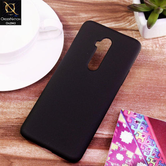 OnePlus 7T Pro Cover - Black - Soft Silicon Premium Quality Back Case