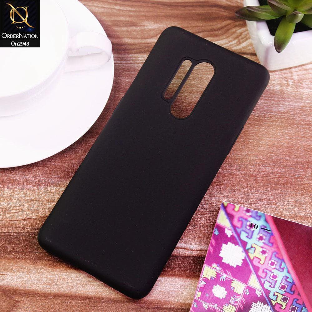 OnePlus 8 Pro Cover - Black - Soft Silicon Premium Quality Back Case